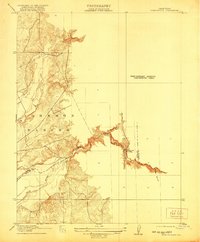 Download a high-resolution, GPS-compatible USGS topo map for Spenceville, CA (1921 edition)