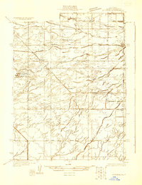 preview thumbnail of historical topo map of Kern County, CA in 1929