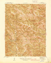 Download a high-resolution, GPS-compatible USGS topo map for Tombs Creek, CA (1945 edition)