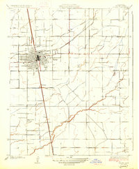 Download a high-resolution, GPS-compatible USGS topo map for Tulare, CA (1927 edition)