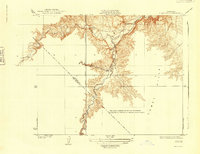 Download a high-resolution, GPS-compatible USGS topo map for Tumey Hills, CA (1943 edition)