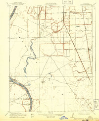 Download a high-resolution, GPS-compatible USGS topo map for Vernon, CA (1943 edition)