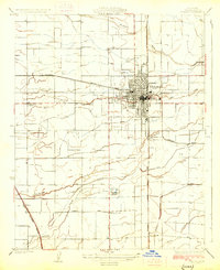 Download a high-resolution, GPS-compatible USGS topo map for Visalia, CA (1927 edition)