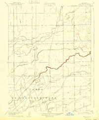 1908 Map of Waterloo, 1943 Print