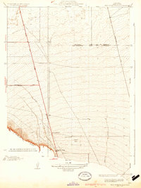 preview thumbnail of historical topo map of Kern County, CA in 1934