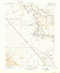 Download a high-resolution, GPS-compatible USGS topo map for Westley, CA (1936 edition)