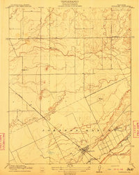 Download a high-resolution, GPS-compatible USGS topo map for Wheatland, CA (1910 edition)