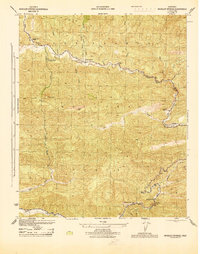 Download a high-resolution, GPS-compatible USGS topo map for Wheeler Springs, CA (1944 edition)
