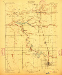 Download a high-resolution, GPS-compatible USGS topo map for Woodbridge, CA (1910 edition)
