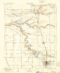 1910 Map of Acampo, CA, 1939 Print