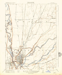 preview thumbnail of historical topo map of Yuba City, CA in 1911