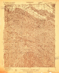 1916 Map of New Almaden