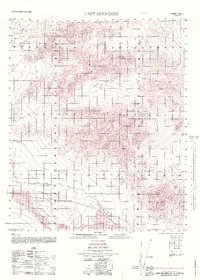 Download a high-resolution, GPS-compatible USGS topo map for Cady Mountains, CA (1979 edition)