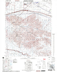 preview thumbnail of historical topo map of Riverside County, CA in 2002