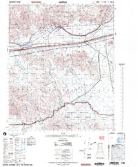 preview thumbnail of historical topo map of Riverside County, CA in 2002