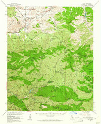 Download a high-resolution, GPS-compatible USGS topo map for Acton, CA (1961 edition)