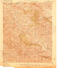 preview thumbnail of historical topo map of San Luis Obispo County, CA in 1919