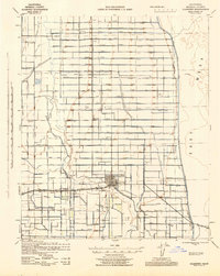 1945 Map of Holtville, CA