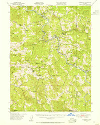 Download a high-resolution, GPS-compatible USGS topo map for Alderpoint, CA (1955 edition)