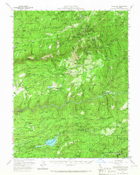 Download a high-resolution, GPS-compatible USGS topo map for Alleghany, CA (1966 edition)