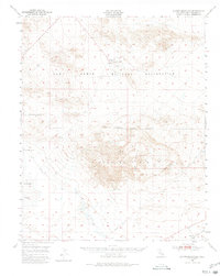 Download a high-resolution, GPS-compatible USGS topo map for Alvord Mountain, CA (1980 edition)