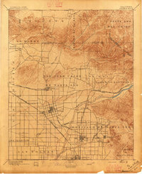 1896 Map of Anaheim