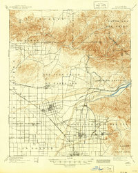 Download a high-resolution, GPS-compatible USGS topo map for Anaheim, CA (1944 edition)