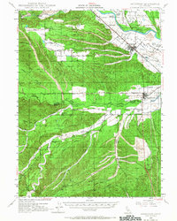 Download a high-resolution, GPS-compatible USGS topo map for Anderson, CA (1967 edition)