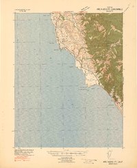 Download a high-resolution, GPS-compatible USGS topo map for Ano Nuevo Pt, CA (1941 edition)