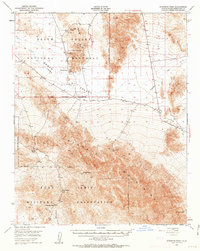 Download a high-resolution, GPS-compatible USGS topo map for Avawatz Pass, CA (1963 edition)