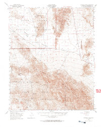Download a high-resolution, GPS-compatible USGS topo map for Avawatz Pass, CA (1969 edition)