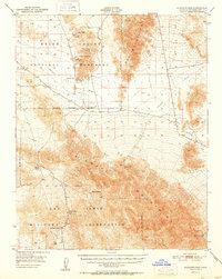 Download a high-resolution, GPS-compatible USGS topo map for Avawatz Pass, CA (1951 edition)