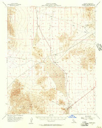 Download a high-resolution, GPS-compatible USGS topo map for Baker, CA (1957 edition)