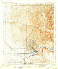 Download a high-resolution, GPS-compatible USGS topo map for Bakersfield, CA (1936 edition)