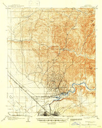 Download a high-resolution, GPS-compatible USGS topo map for Bakersfield, CA (1947 edition)