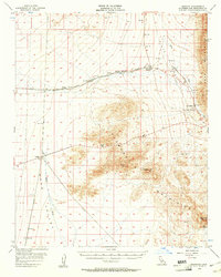 Download a high-resolution, GPS-compatible USGS topo map for Bannock, CA (1961 edition)