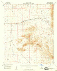 Download a high-resolution, GPS-compatible USGS topo map for Bannock, CA (1958 edition)