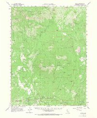 preview thumbnail of historical topo map of Siskiyou County, CA in 1961