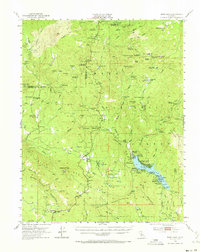 Download a high-resolution, GPS-compatible USGS topo map for Bass Lake, CA (1973 edition)