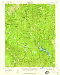 Download a high-resolution, GPS-compatible USGS topo map for Bass Lake, CA (1959 edition)