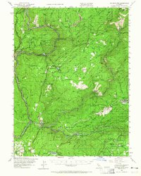 Download a high-resolution, GPS-compatible USGS topo map for Big Bend Mtn, CA (1965 edition)