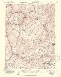 Download a high-resolution, GPS-compatible USGS topo map for Big Bend Mtn, CA (1953 edition)