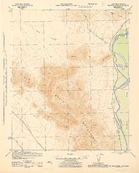 preview thumbnail of historical topo map of Riverside County, CA in 1945