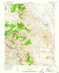 Download a high-resolution, GPS-compatible USGS topo map for Big Pine, CA (1961 edition)