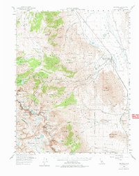 Download a high-resolution, GPS-compatible USGS topo map for Big Pine, CA (1978 edition)