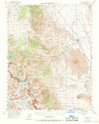 Download a high-resolution, GPS-compatible USGS topo map for Big Pine, CA (1969 edition)