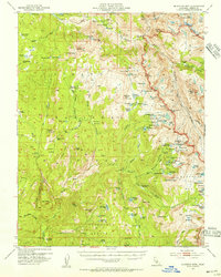 Download a high-resolution, GPS-compatible USGS topo map for Blackcap Mtn, CA (1955 edition)
