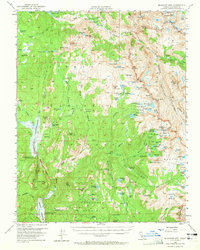 Download a high-resolution, GPS-compatible USGS topo map for Blackcap Mtn, CA (1965 edition)