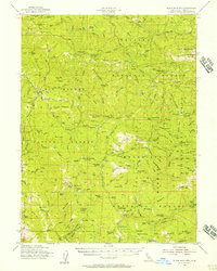 preview thumbnail of historical topo map of Trinity County, CA in 1954