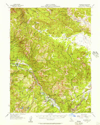 Download a high-resolution, GPS-compatible USGS topo map for Blairsden, CA (1957 edition)